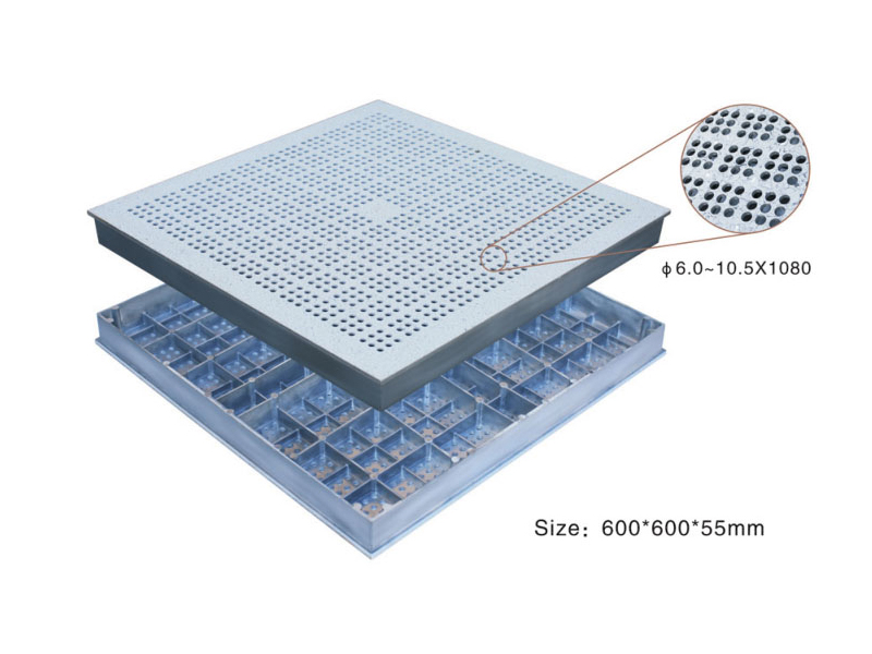 高压铸铝防静电活动地板